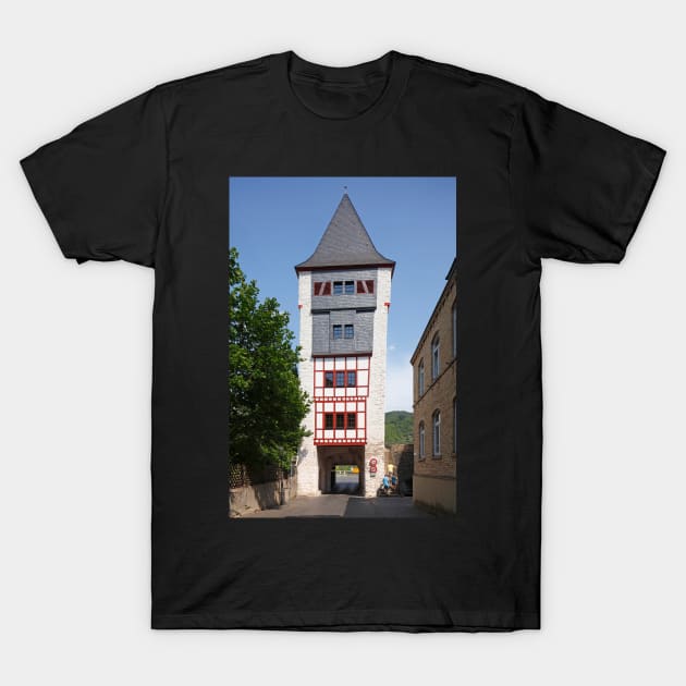 Old town, Bacharach, Middle Rhine, Rhine T-Shirt by Kruegerfoto